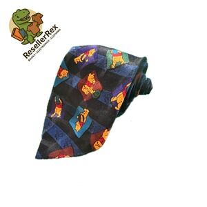 Disney Winnie The Pooh Cartoon Character Tie for Men